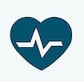 Graphic representing ongoing management of high blood pressure, cholesterol, and cardiovascular risk